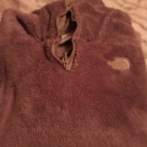 North face fleece hoodie